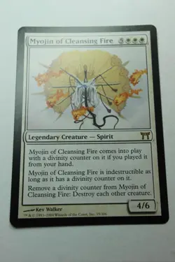 MTG Myojin of Cleansing Fire x1- -Champions of Kamigawa-Smoked - Image 1