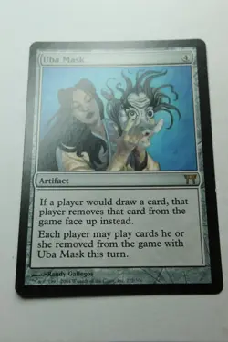 MTG Uba Mask x1- -Champions of Kamigawa-Smoked - Image 1