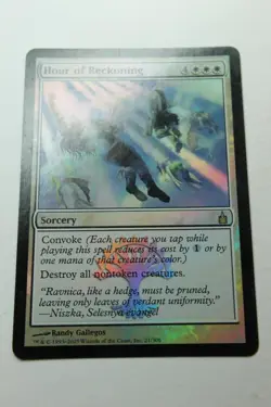 MTG Hour of Reckoning x1-Foil -Ravnica: City of Guilds-Smoked - Image 1