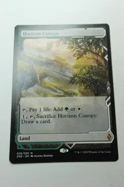 MTG Horizon Canopy x1- -Zendikar Rising Expeditions-Smoked - Image 1