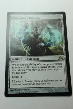 MTG Illusionist's Bracers x1- -Gatecrash-Smoked - Image 1