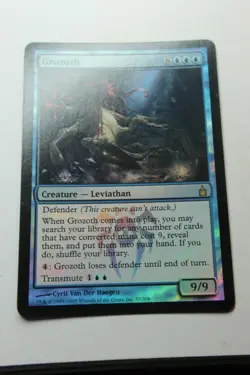MTG Grozoth x1-Foil -Ravnica: City of Guilds-Smoked - Image 1