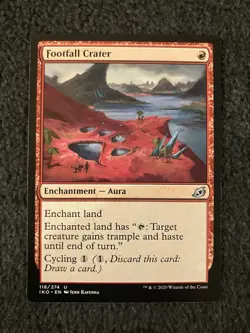 Magic The Gathering MTG - Footfall Crater - Ikoria IKO - Image 1