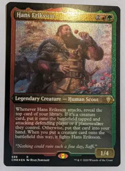 Hans Eriksson (Foil Etched) Commander Legends Foil - MTG RARE - Image 1
