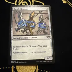 MTG Magic the Gathering Bottle Gnomes (231/397) Commander 2014 NM - Image 1