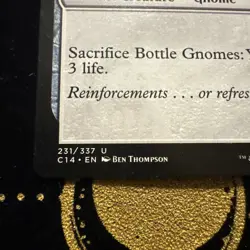 MTG Magic the Gathering Bottle Gnomes (231/397) Commander 2014 NM - Image 2