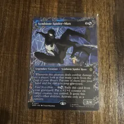 Symbiote Spider-Man (Borderless) - 217 - Marvel's Spider-Man - MTG - Image 1