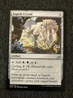 Magic The Gathering MTG - Zagoth Crystal - Ikoria IKO - Image 1