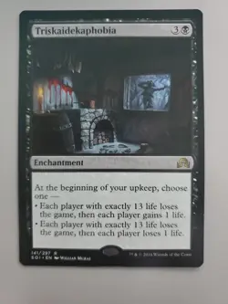 MTG Triskaidekaphobia Shadows over Innistrad Regular Rare - Image 1