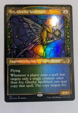 Ivy, Gleeful Spellthief (Textured Foil) Dominaria United Foil - MTG RARE - Image 1
