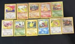 Pokemon 1st EDITION Jungle Lot Set **ALL Common & Uncommon Pokemon** 31 Cards - Image 1