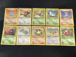 Pokemon 1st EDITION Jungle Lot Set **ALL Common & Uncommon Pokemon** 31 Cards - Image 3