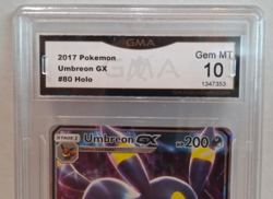 Pokemon- Umbreon GX- Holo Full Art #80/149- Sun & Moon 2017- GMA 10 GEM MINT - Image 4