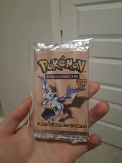 Wizards of The Coast Pokemon Fossil Booster Pack (WOC06159) 742818061599 - Image 1