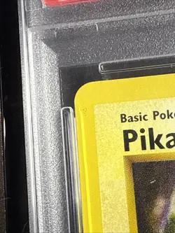 PSA 7 - 1999 POKEMON BASE SET 1ST EDITION-RED CHEEKS #58 PIKACHU - Image 3
