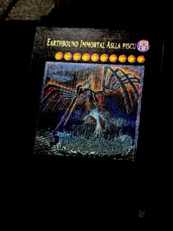 YuGiOh Earthbound Immortal Aslla Piscu RGBT-EN019 1st Edition Ultimate Rare NM - Image 1