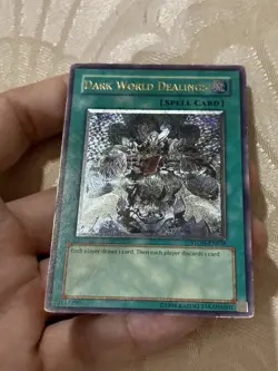 Yugioh Dark World Dealings STON-EN038 Ultimate Rare SAMURAI ASSAULT - Image 2