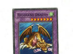 Yugioh Thousand Dragon SDJ-023 1st Edition Secret Rare American English - Image 3
