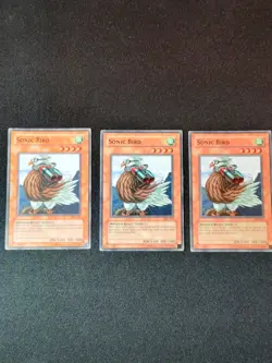 Yugioh Sonic Bird Wind Level 4 Effect Winged Beast Playset Common Unlimited - Image 1