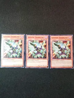 Yugioh Raidraptor Vanishing Lanius Level 4 Winged Beast Effect Playset Common - Image 1