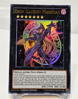 Ebon Illusion Magician JUMP-EN070 Ultra Rare Limited Edition Promo Yugioh 7768 - Image 1