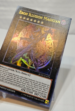 Ebon Illusion Magician JUMP-EN070 Ultra Rare Limited Edition Promo Yugioh 7768 - Image 3