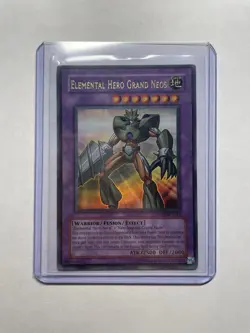 Yugioh: Elemental Hero Grand Neos (Ultimate Rare) STON-EN035 - Image 1