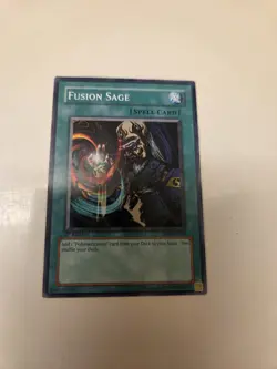 Yugioh! Fusion Sage TP6-EN003 Rare Card - Image 1