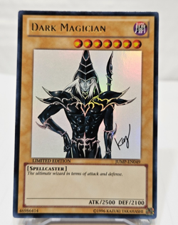 Dark Magician JUMP-EN049 Ultra Rare Limited Edition Promo Yugioh 7766 - Image 1