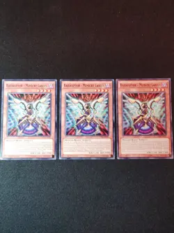 Yugioh Raidraptor Mimicry Lanius Dark Level 4 Effect Monster Winged Beast x3 - Image 1