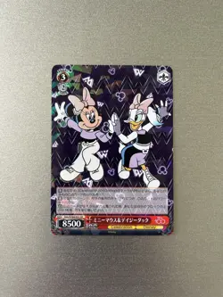 Weiss Schwarz Disney100 Card Japanese Dds/S104-055 RR Minnie & Daisy Holo NM - Image 1