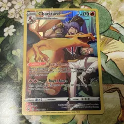 Pokemon Charizard TG03/TG30 Lost Origins Trainer Gallery Card - Image 1
