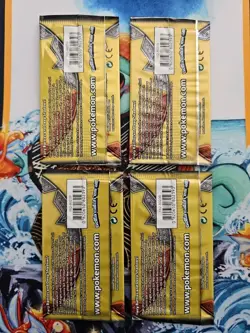 Pokemon Burning Shadows 3 Card Mini Booster Packs Complete Art Set Lot of 4 - Image 2