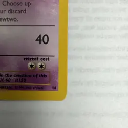 Mewtwo #14 - Black Star Promo - Non-Holo Movie Pokemon Card - Image 4