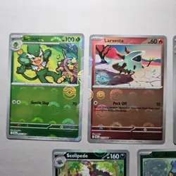 Pokemon Lot of 5 Black Bolt Pokeball Reverse Holo Cards NM - Image 2