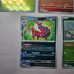 Pokemon Lot of 5 Black Bolt Pokeball Reverse Holo Cards NM - Image 5