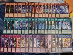 Yugioh 55 Card Dracotail Tearlament Deck Core Rahu Shaddoll Super Poly - Image 1