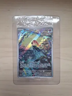 Scream Tail 065 SVP Holo Pokemon Card NM SEALED!! Paradox Rift ETB Promo - Image 1