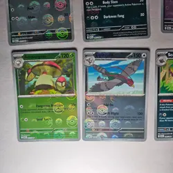 Pokemon Lot of 8 Black Bolt Pokeball Reverse Holo Cards NM - Image 4