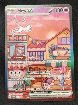 Mew EX 053 PROMO 2023 SV: Scarlet & Violet 151 Promo Cards Holo Near Mint NM - Image 1