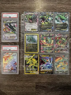 Pokemon Card Lot of 11 Rayquaza Cards! 105/108 Mega Rayquaza and others from XY - Image 1