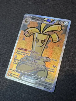 Pokemon TCG Gholdengo EX 252/182 SV04 Paradox Rift Holo Card Mint Condition - Image 2