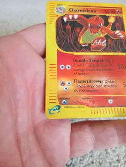 Pokemon Card - Charmeleon 073/165 Expedition Base Set Reverse Holo - LP - Image 2