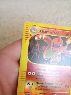 Pokemon Card - Charmeleon 073/165 Expedition Base Set Reverse Holo - LP - Image 5