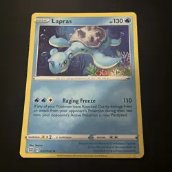 Lapras 031/172 ☆ Rare Non Holo | Brilliant Stars Pokemon TCG Card NM - Image 1