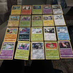 Pokemon TCG Rebel Clash card lot of 20 cards. 2 Rare. Uncommon. Common. VG - Image 1