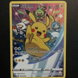 Pikachu SWSH020 SWSH: Sword & Shield Promo Cards Holo - Image 2