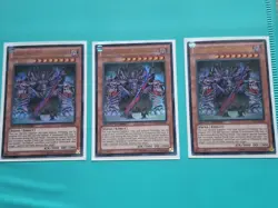 (3) Yugioh - Archlord Emperor, the First Lord Of Horror Ultra Rare LP Cards Lot - Image 1