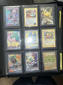 Huge Binder Pokemon Card Collection Holos Full Arts Top Loader Hits Wotc Vintage - Image 1