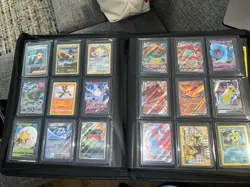 Huge Binder Pokemon Card Collection Holos Full Arts Top Loader Hits Wotc Vintage - Image 4